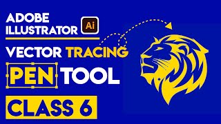 Full Adobe Illustrator Training | Pen Tool Part 2 | Vector Tracing | Class 6 Urdu/Hindi News