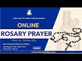 Saturday Online Rosary Prayer Joyful Mysteries Saturday 23rd May 2026 