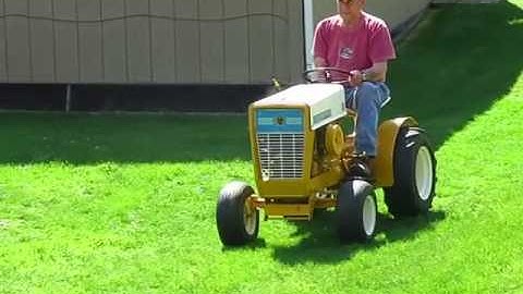 1967 Cub Cadet  Special Edition 71 Series Tractor
