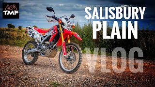 Salisbury Plain, the best trails in England? Off Road by Honda CRF 250L  Part 1