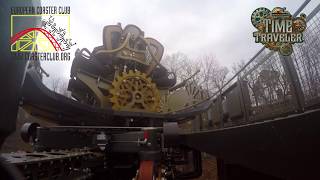 Time Traveler Multi Angle On Ride POV Silver Dollar City
Exclusive look at the trains, station and multi angle on ride POV of Time Traveler at Silver Dollar City.
The European Coaster Club and RCDB.com were given exclusive advanced access to take a look at the brand new Mack Rides spinning launched coaster.
https://rcdb.com/15168.htm
Length 3,020 ft
Height 100 ft
Drop 90 ft
Speed 50.3 mph
Inversions 3
Vertical Angle 90°
Duration 1:57
Crossings 14
Elements LSM Launch from 0 mph - 47 mph in 3s
Dive Loop
95 ft tall Loop
Zero-G Roll
LSM Launch from 30 mph - 45 mph in 3.5s Time Traveler Multi Angle On Ride POV Silver Dollar City