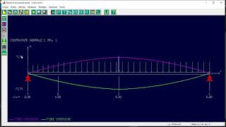 EXERCICE 6 RDM : TSCTTP 2014 ( APPLICATION DU LOGICIEL RDM 6 )