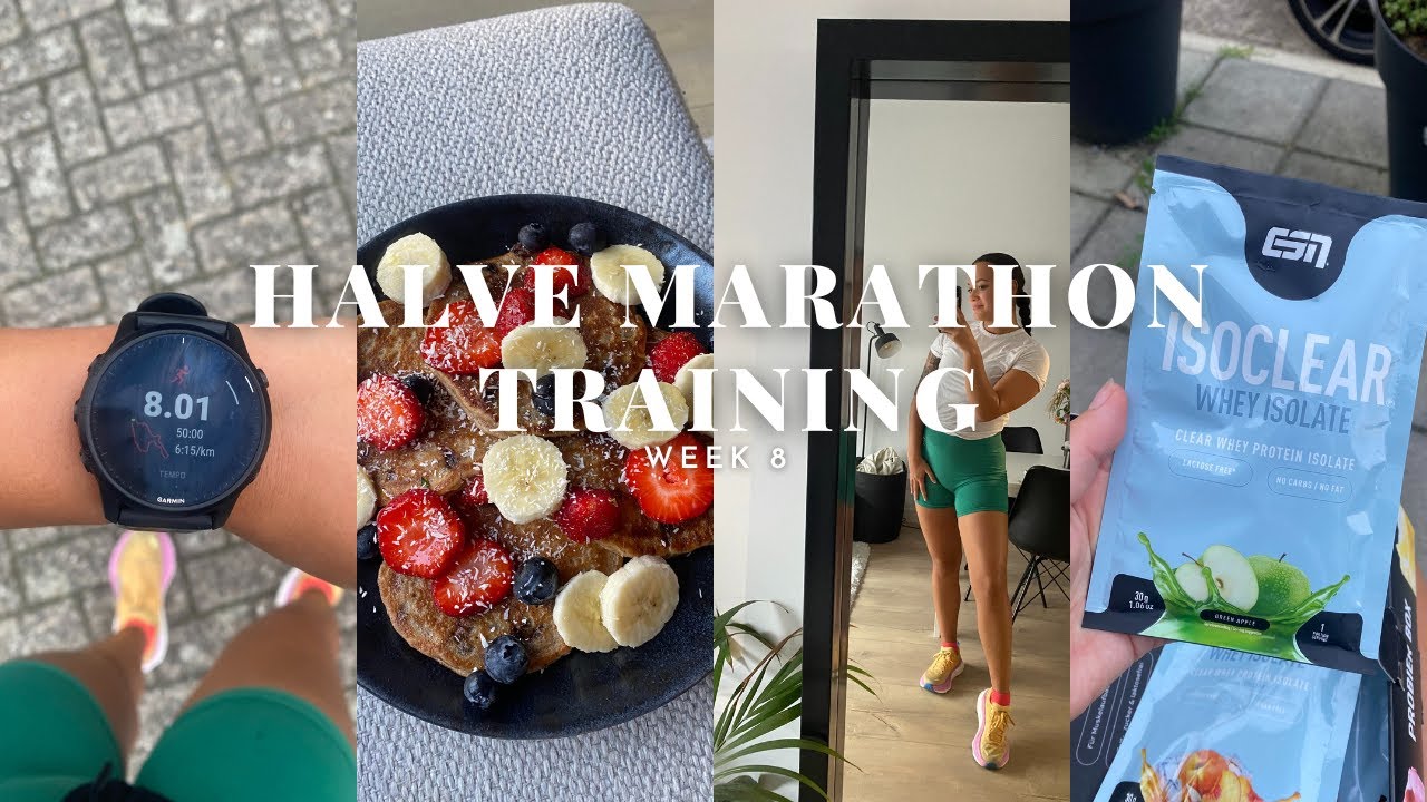 DE LAATSTE WEEK TRAINING VOOR DE HALVE MARATHON | ESN ISO CLEAR REVIEW