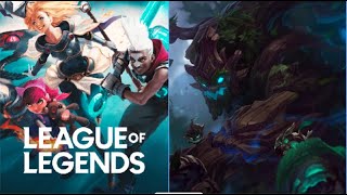 League of Legends Maokai with AP Guess what happen when user R || افضل الالعاب لول