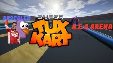 Super Tux Kart - A.E.A Arena with Rescaled Sebastian Pidgin