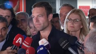 Δήλωση μετά τον α’ γύρο των εκλογών για πρόεδρο του ΣΥΡΙΖΑ