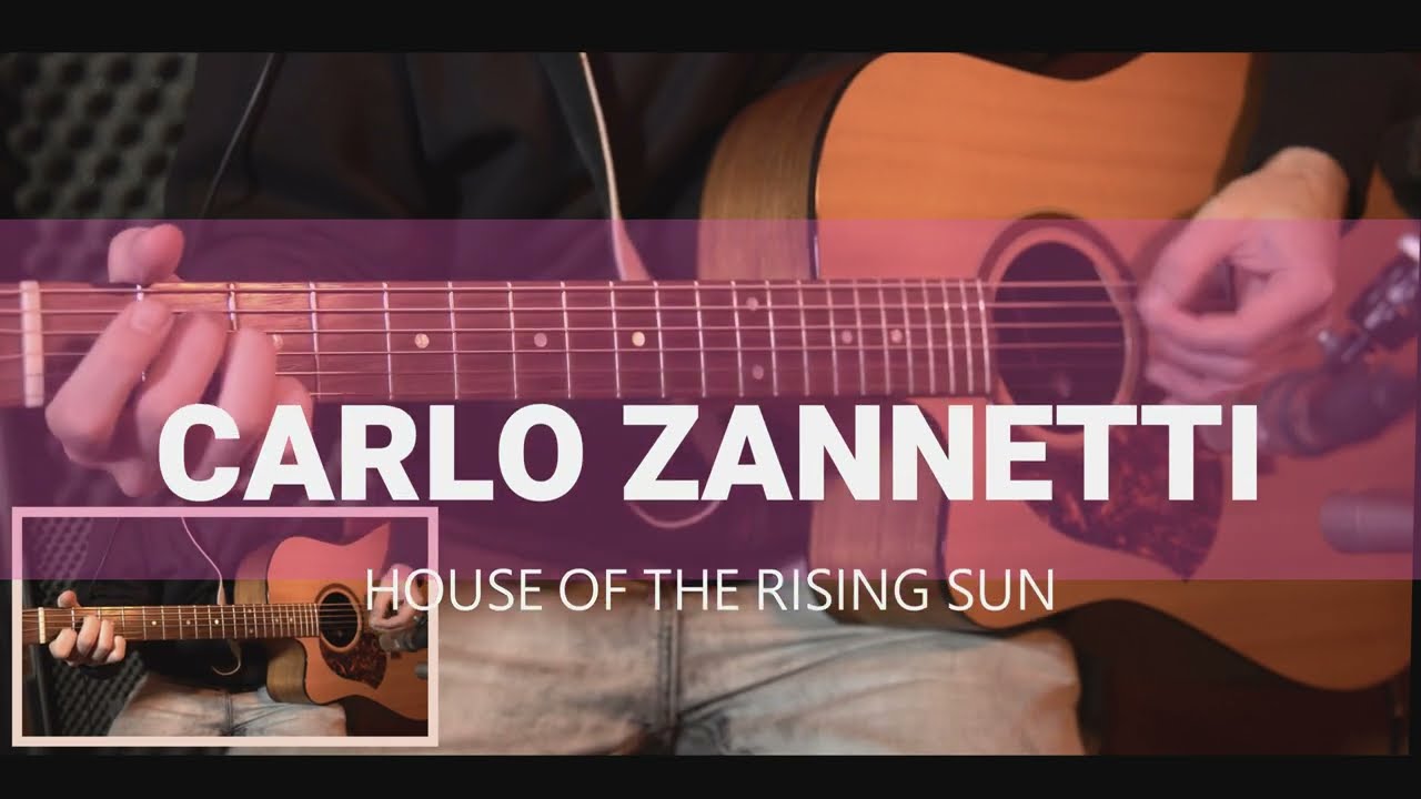 Carlo Zannetti plays The Animals | House of the Rising Sun (Instrumental Cover)