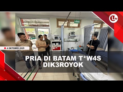 PRIA DI BATAM T*W4S DIDUGA DIK*ROYOK, 3 PELAKU DITANGKAP | U-NEWS