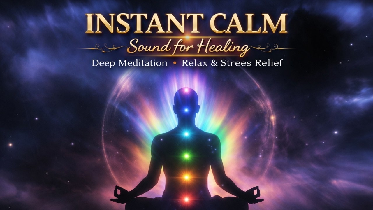 432Hz 528Hz | Sound for Deep Meditation, Relax & Strees Relief | Frequency Instantly Calms Your Mind