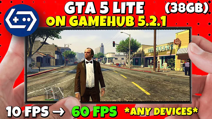 GTA 5 Lite on Android | GameHub Emulator 5.2.1 Full Setup & Smooth Gameplay Tutorial
