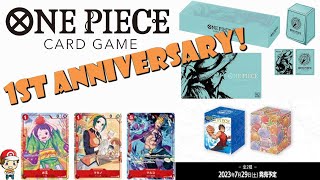 Amazing 1st Anniversary One Piece TCG Products Revealed! (Big One Piece TCG  News)