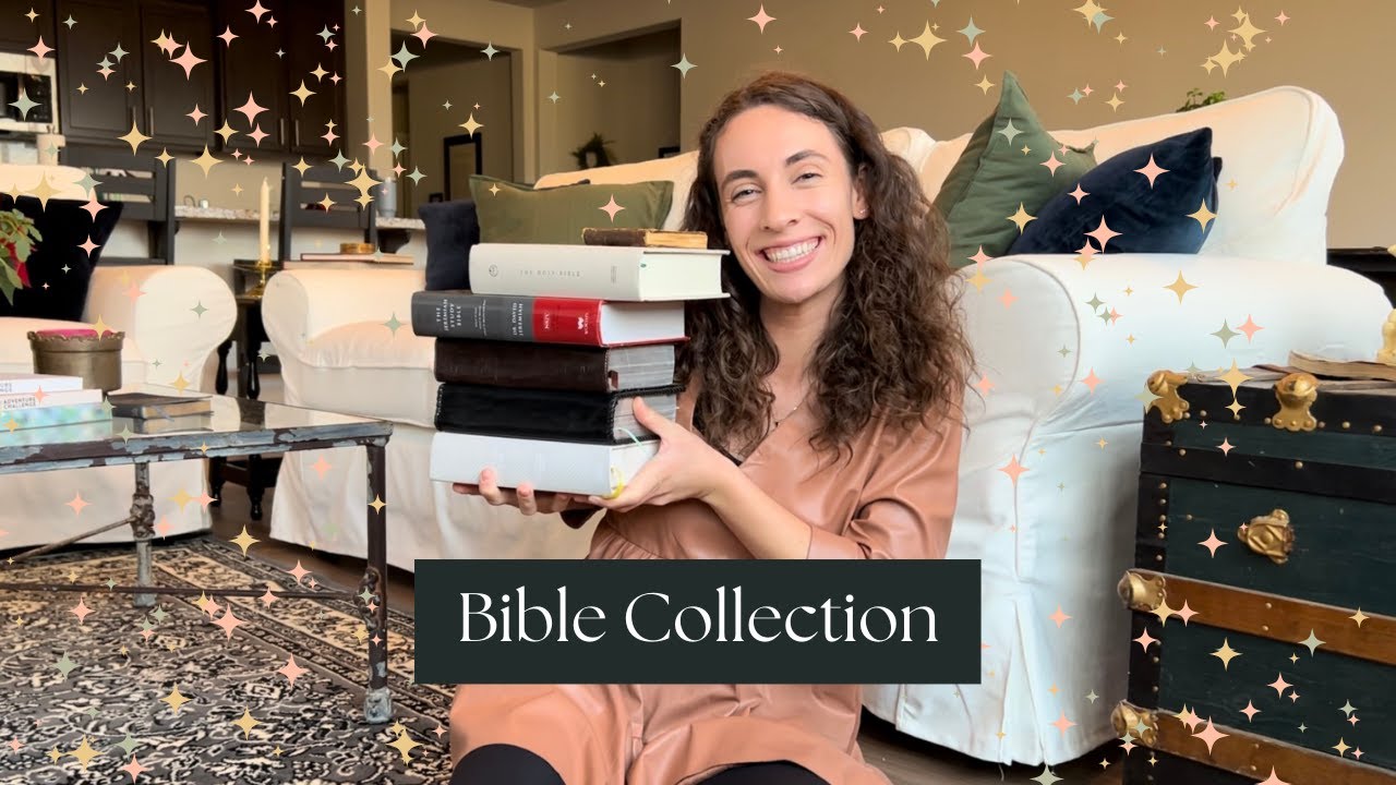 Bible Collection- Mine and My Husbands Bibles