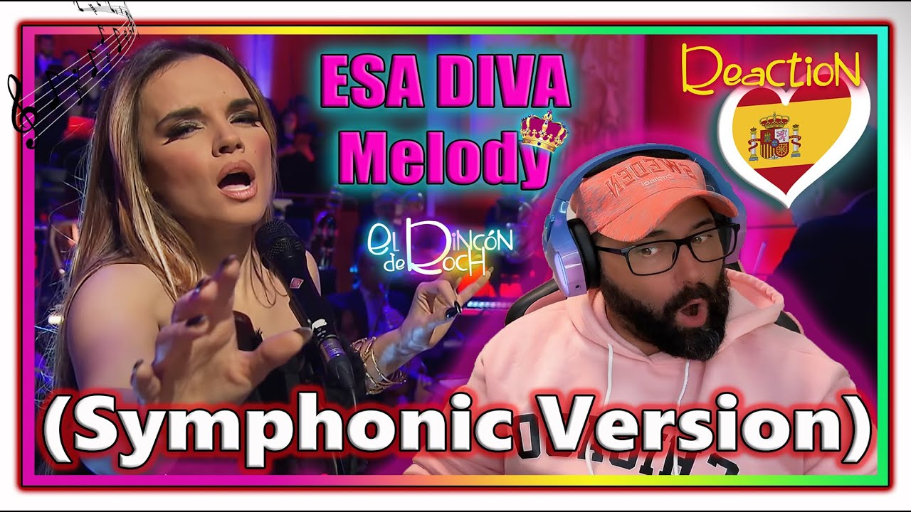 REACTION - Melody   ESA DIVA  (Symphonic Version) #eurovision2025