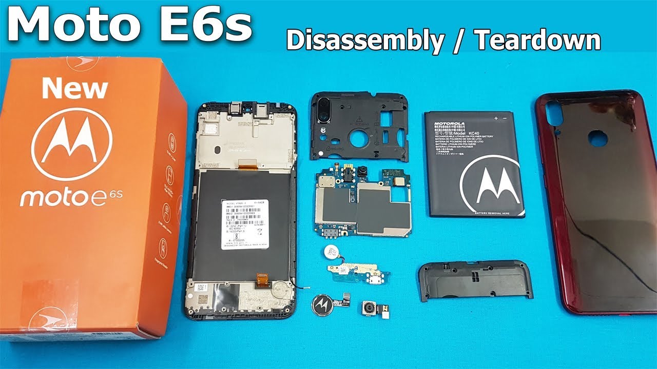 Moto E6s Teardown / Moto E6s Disassembly Rs.6999 All Internal