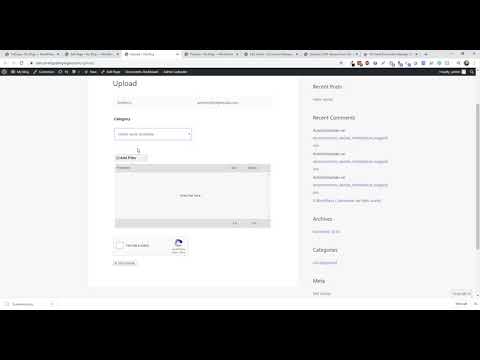 SP Client Document Manager Upload Form Shortcode
