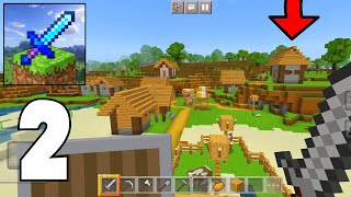 Mastercraft 5  Survival Gameplay Part 2  EXPLORING VILLAGE AND TRADING!