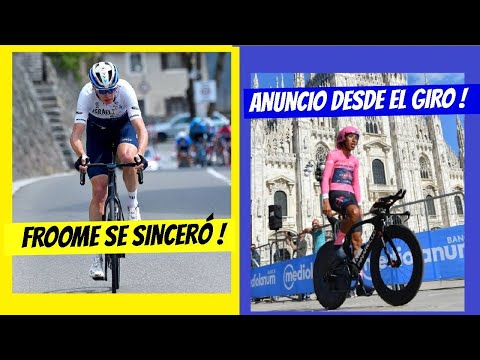 Video: Chris Froome confirmado para el Giro de Italia