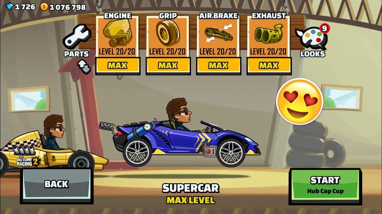 Hill Climb Racing 2 LAMBORGHINI - BEST CAR? 😍 - GamePlay 