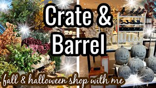 What's new at Crate & Barrel for Fall & Halloween 2025!  Crate & Barrel shop with me
