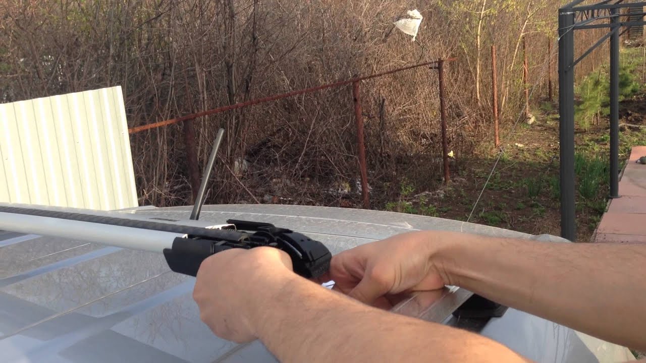 Установка багажника Thule 9585 - YouTube