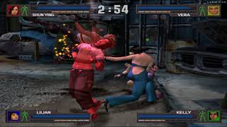 Urban Reign - Battle Versus Knock Out - Shun Ying & Lilian Vs Vera & Kelly Cpu Only Very Hard