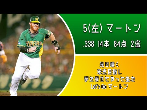 2014年 阪神タイガース 1-9+@ 応援歌