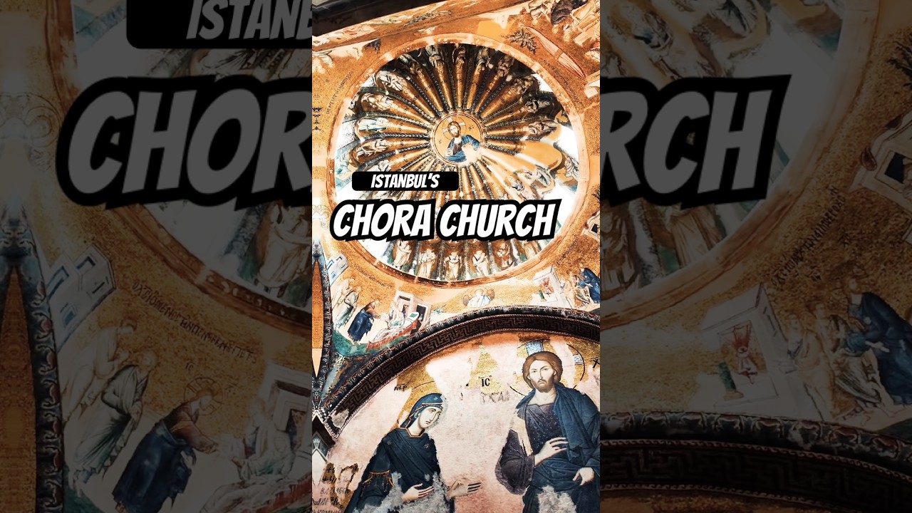 A wonder of Byzantium : Chora church 🇹🇷