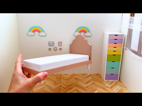 Licca doll's new miniature bedroom ASMR