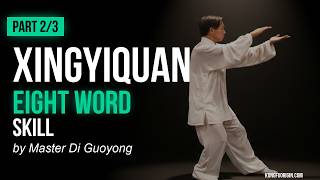 Xingyi Eight Word Skill Form &amp; Applications by Master Di Guoyong Training | Part 2/3 [DW079-09]