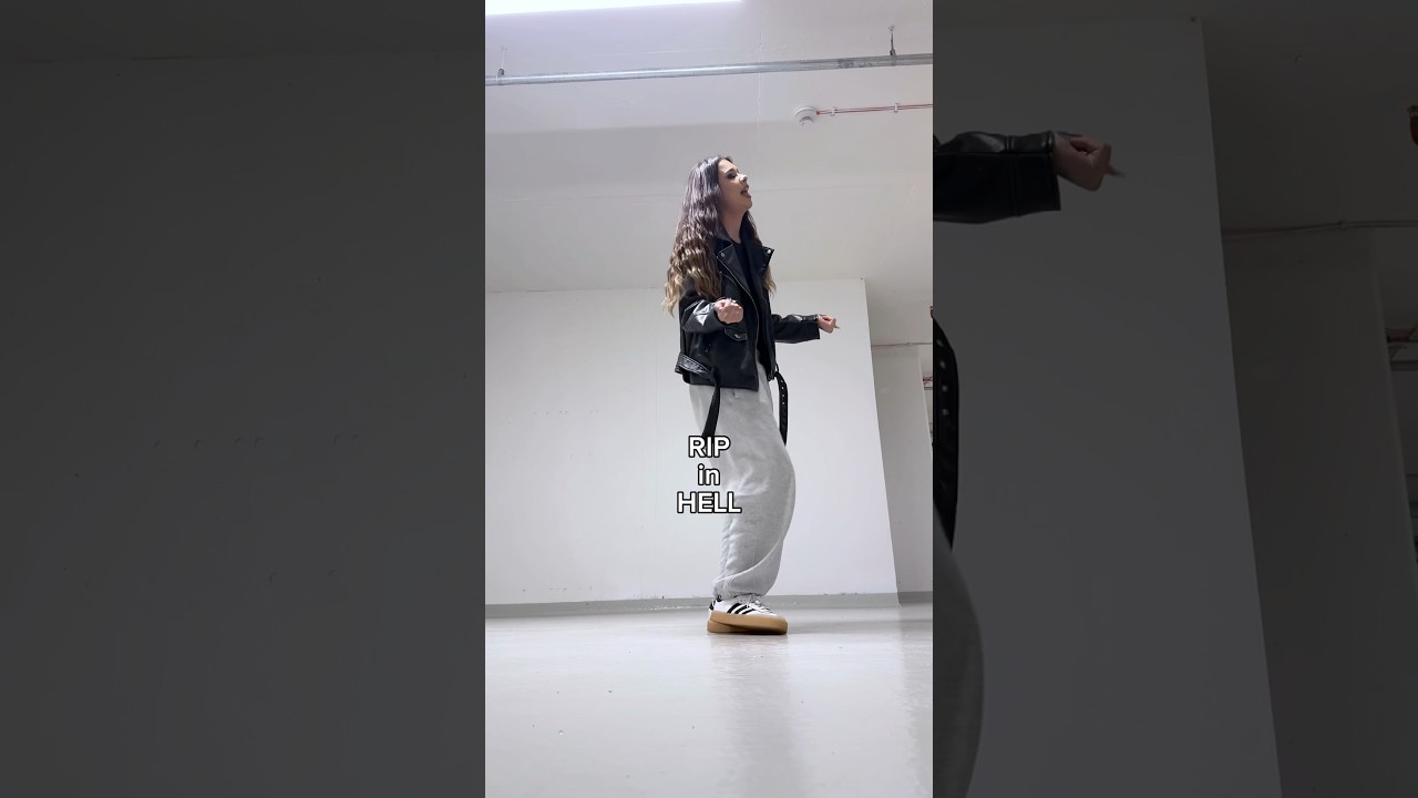 “rip in hell” acapella in the parking lot 😳