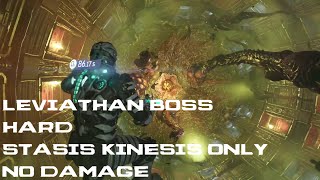 Dead Space Remake || Leviathan Boss Fight || Hard (No Damage) || Stasis and Kinesis Only