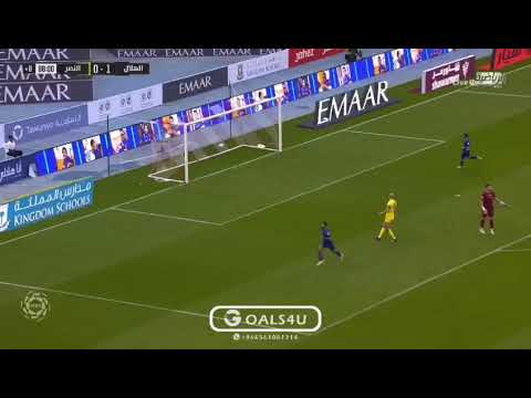 هدف الهلال الثاني على النصر صالح الشهري