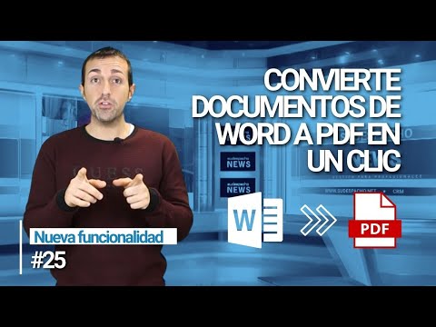 CRM #SudespachoNews 25 | Convierte tus documentos a PDF y preséntalos en LexNet | Gestor documental