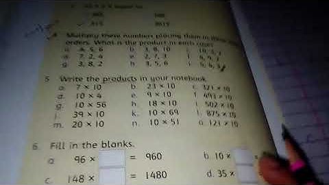 Grade 3 | Exercise 2C Q5 | New Countdown | Book 3 | Lecture 3