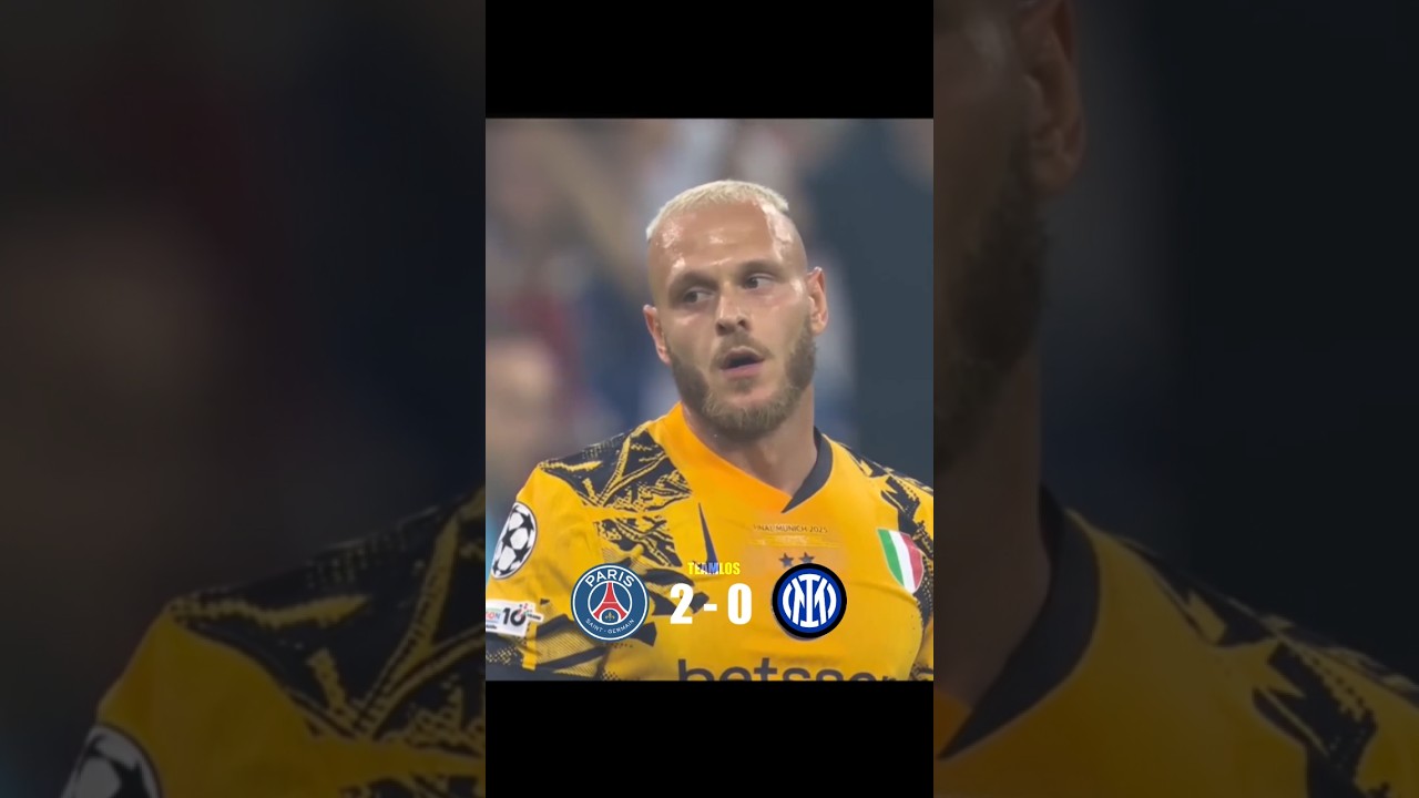 PSG 5 - 0 Inter Milan (FINAL UCL 2025)