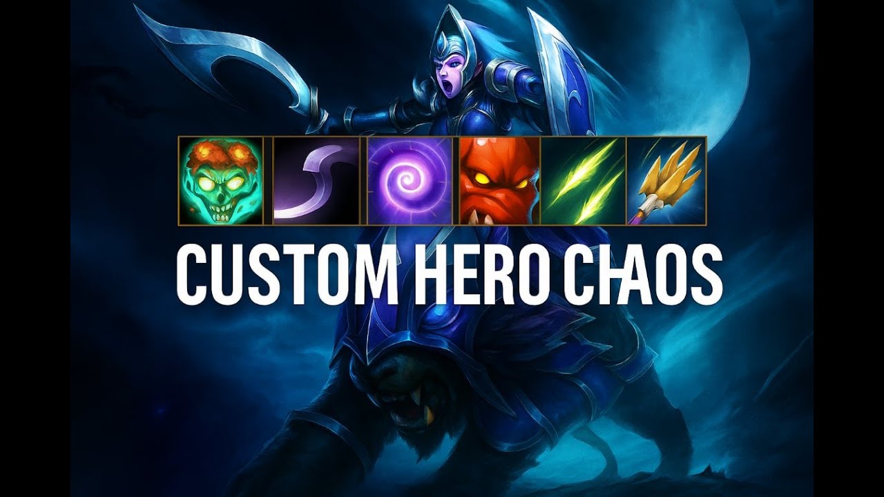 "MULTI-TARGET PERMASTUN! Bash of the Deep + Moon Glaive + Split Shot is TOO OP | Custom Hero Chaos"