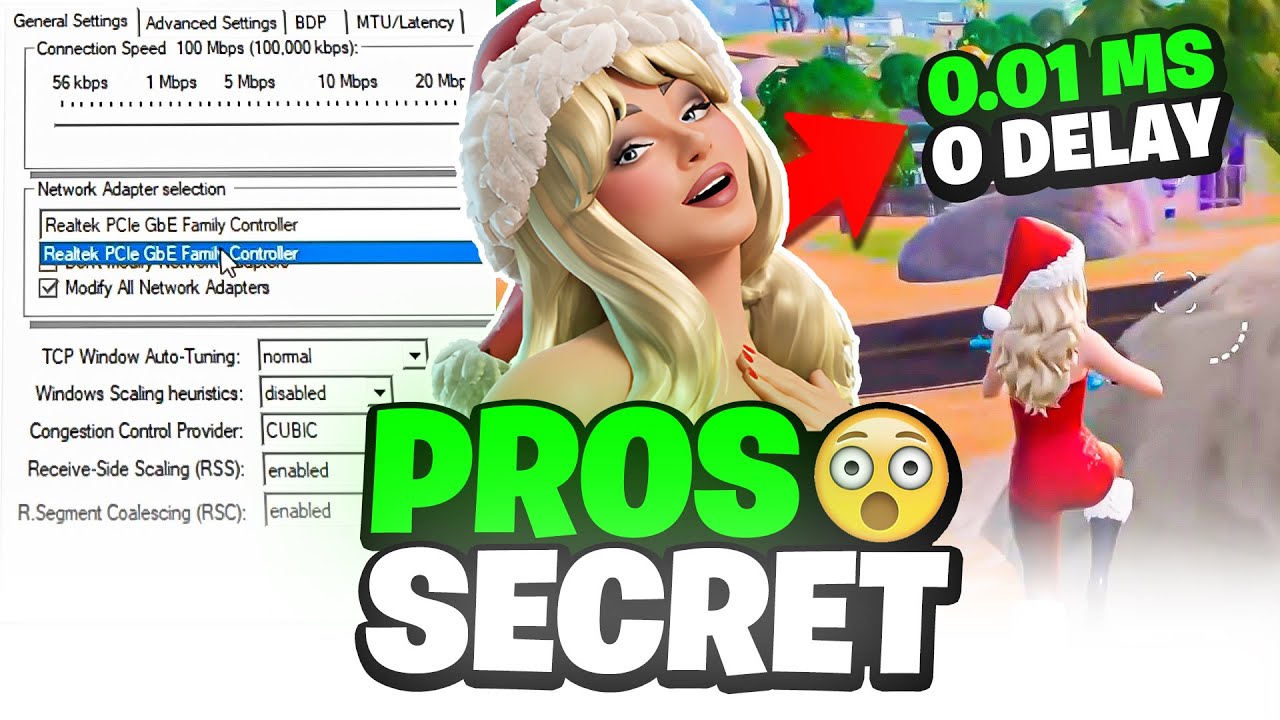 Как профессиональные игроки добиваются нулевого пинга и нулевой задержки в Fortnite Chapter 7! 😳 ...