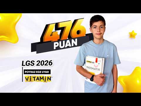 🏆 Öğrencimiz Poyraz Ege Uyar, 2026 LGS’de 476 puan alarak büyük bir başarıya imza attı. 🎉