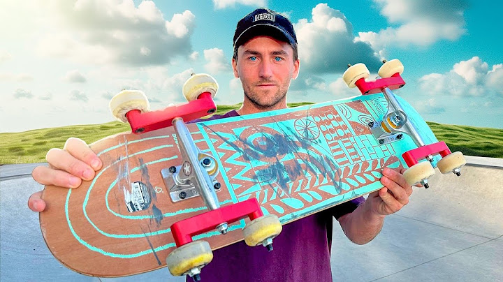 JE TEST UN SKATE A 8 ROUES !