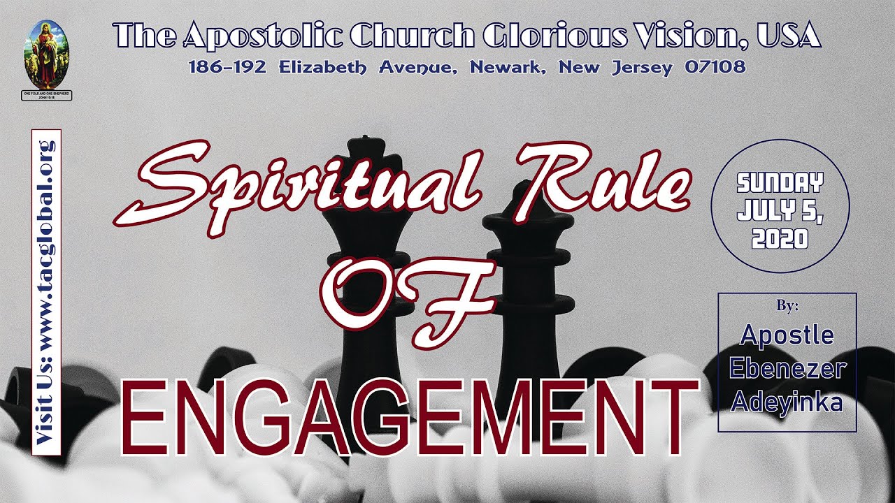 Pentecostal Sunday. Spiritual Rule of Engagement 07/05/2020 YouTube