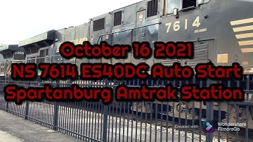 October 16 2021 | NS 7614 | ES40DC Auto-Start