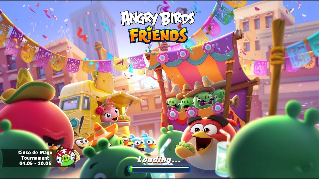 Angry Birds Friends. Cinco de Mayo 3. 3 stars. Passage from Sergey Fetisov - YouTube