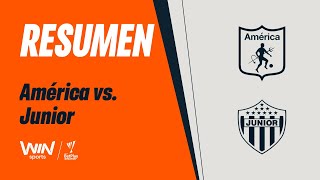 América vs. Junior (highlights and goals) | Liga Betplay Dimayor 2025-2 | Matchday 17