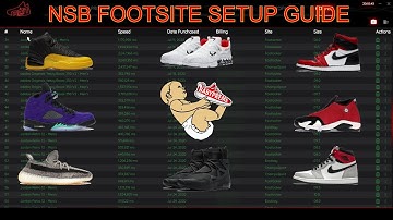 NSB FOOTSITE SETUP TUTORIAL!! THIS METHOD SHREDS FOOTSITES!!