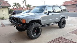 This time i decide to paint my 1986 toyota 4runner with rostoleum
paint. cheap less than $100 spent make project happen! is not a diy
video. jus...