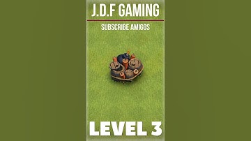 GIANT BOMB LEVEL 1 TO MAX | CLASH OF CLANS. #shorts #coc