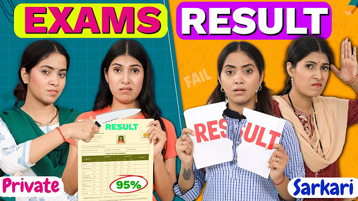 Board Exams Result - Private vs Sarkari | Topper vs Average Students | Anaysa