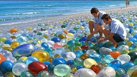 Clear water, glass-clean beaches, lots of crystals, agates, diamonds