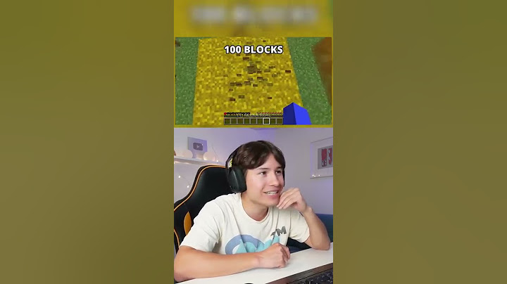 Minecraft: Der höchste Sprung, den man überleben kann