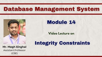 Module-14 | Domain Constraint | Entity Integrity | Referential Integrity | Key Constraint